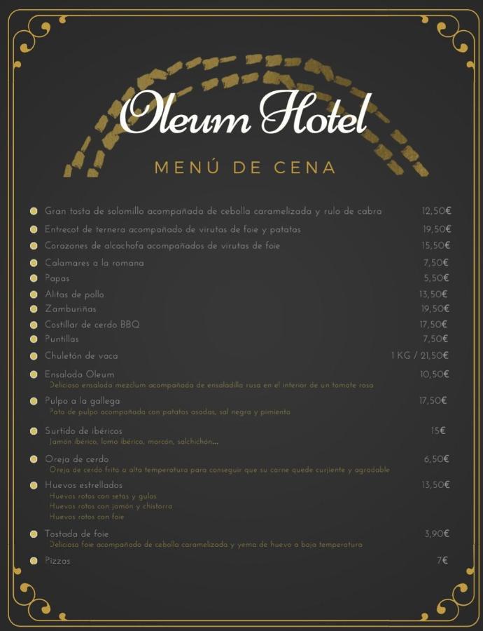 Hotel Oleum Бельчите Экстерьер фото